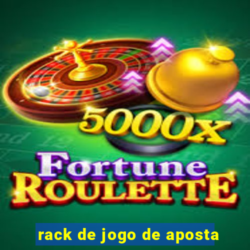 rack de jogo de aposta